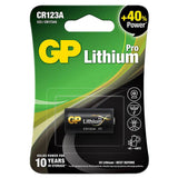 GP-CR123A - GP 123A Pro Lithium 3.0V Battery