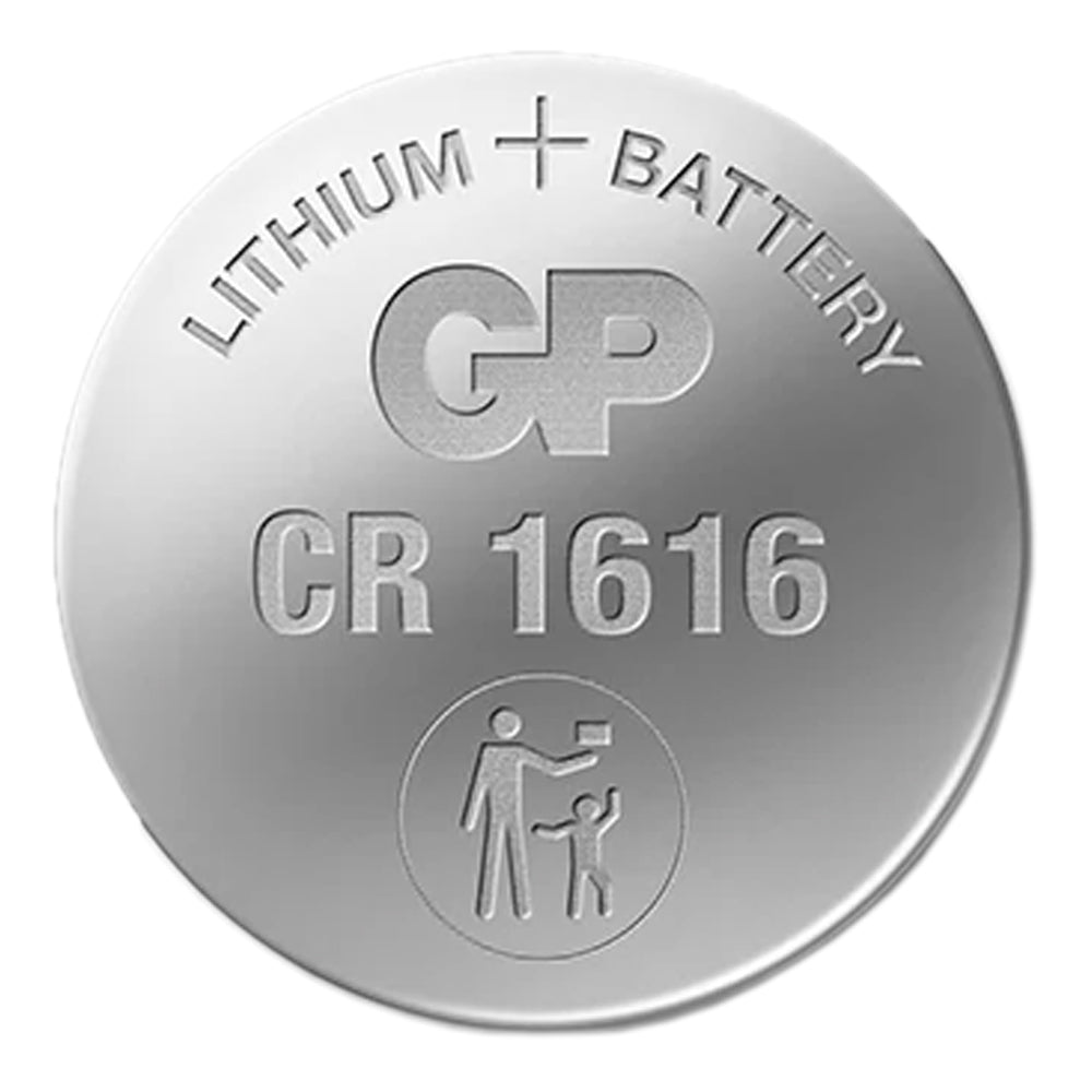 GP-CR1616 - GP 1616 Lithium Coin Cell, 3V