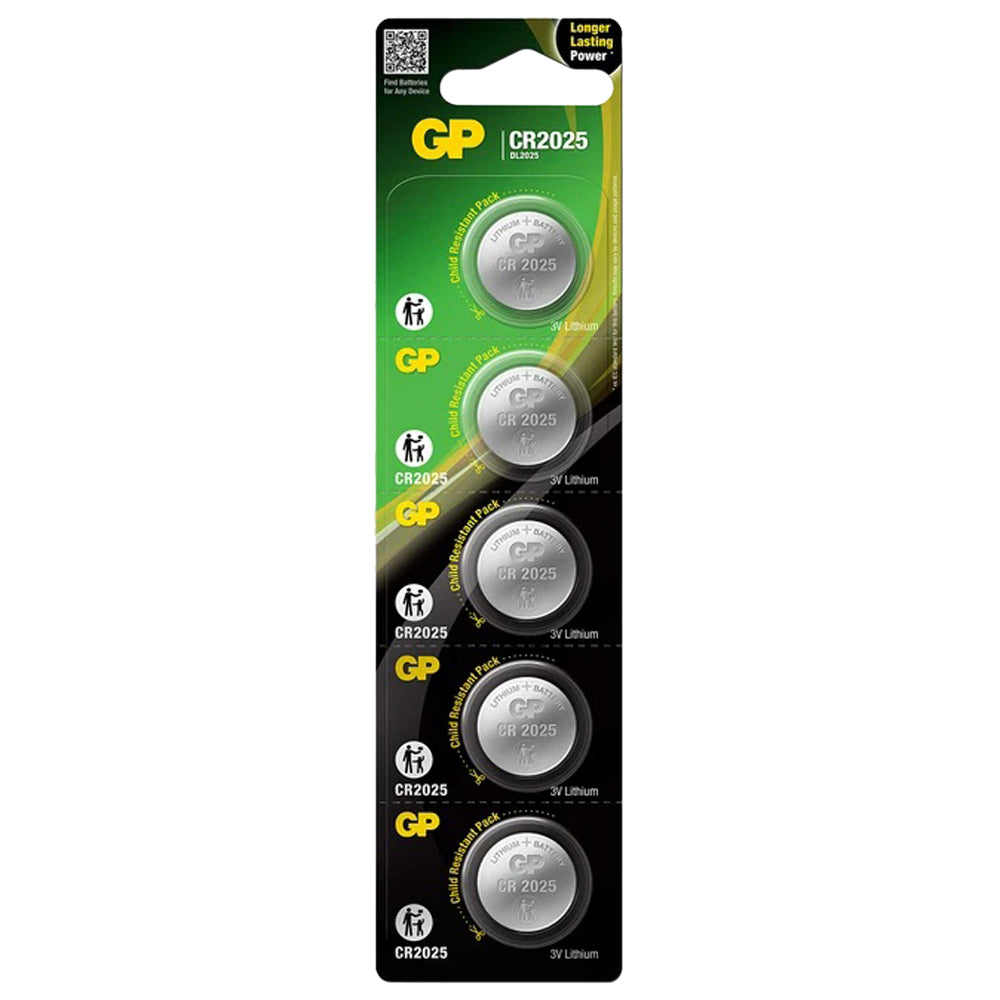 GP-CR2025 - GP 2025 Lithium Coin Cell, 3V
