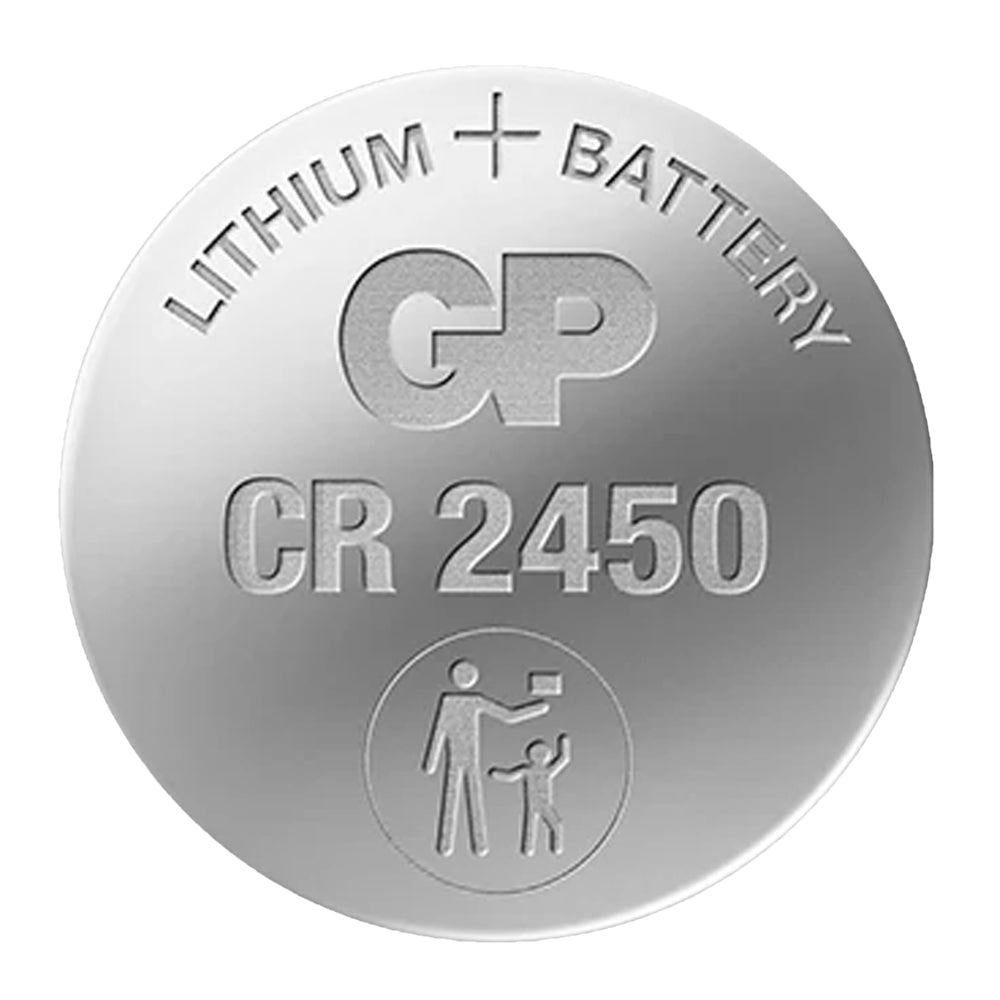GP-CR2450 - GP 2450 Lithium Coin Cell, 3V