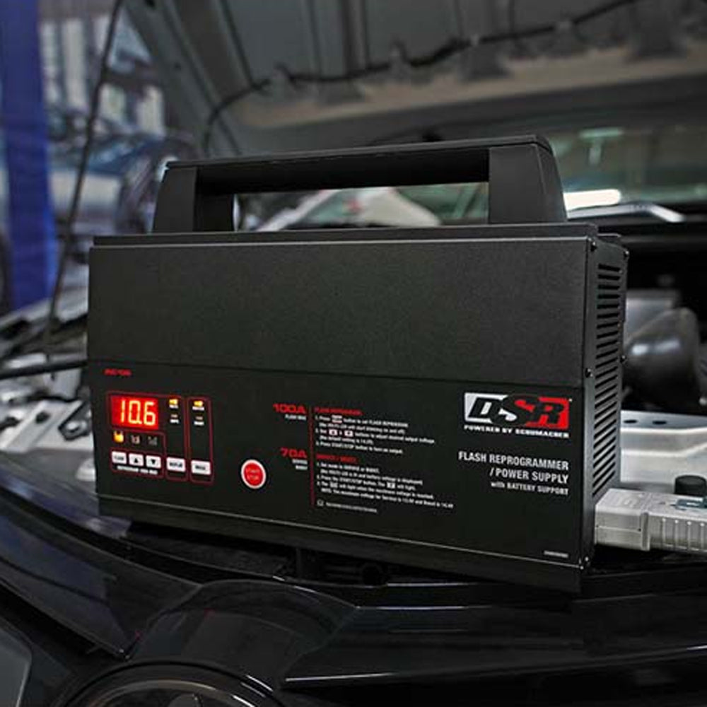Schumacher INC100 - 70/100 Amp Flash Reprogrammer/Power Supply w/ Battery Support