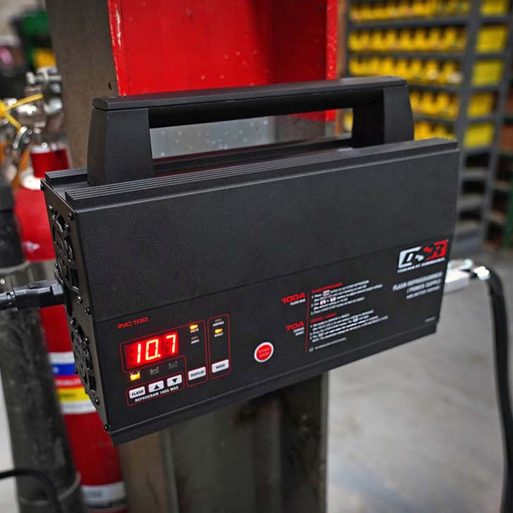 Schumacher INC100 - 70/100 Amp Flash Reprogrammer/Power Supply w/ Battery Support