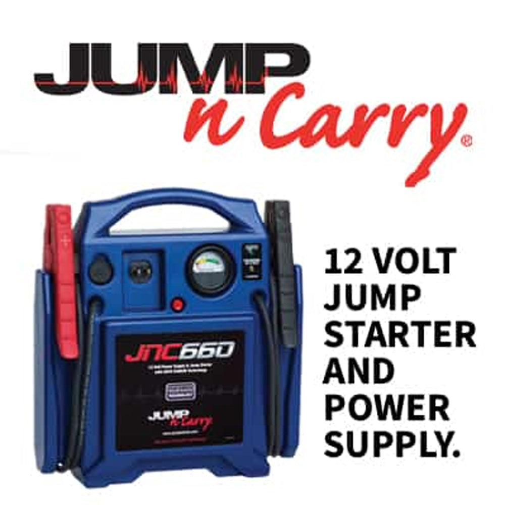 Jump-N-Carry JNC660 Jump Starter, 1700 Peak Amp, 12 Volt