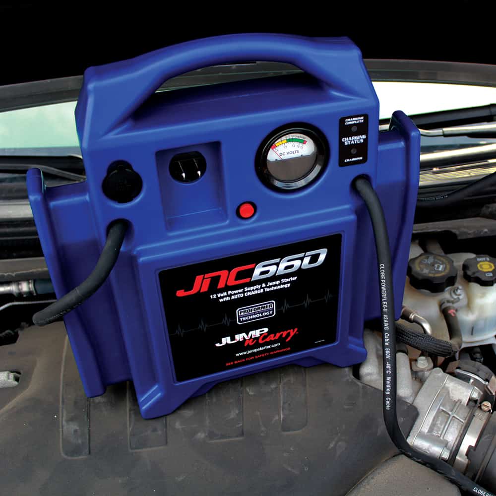 Jump-N-Carry JNC660 Jump Starter, 1700 Peak Amp, 12 Volt