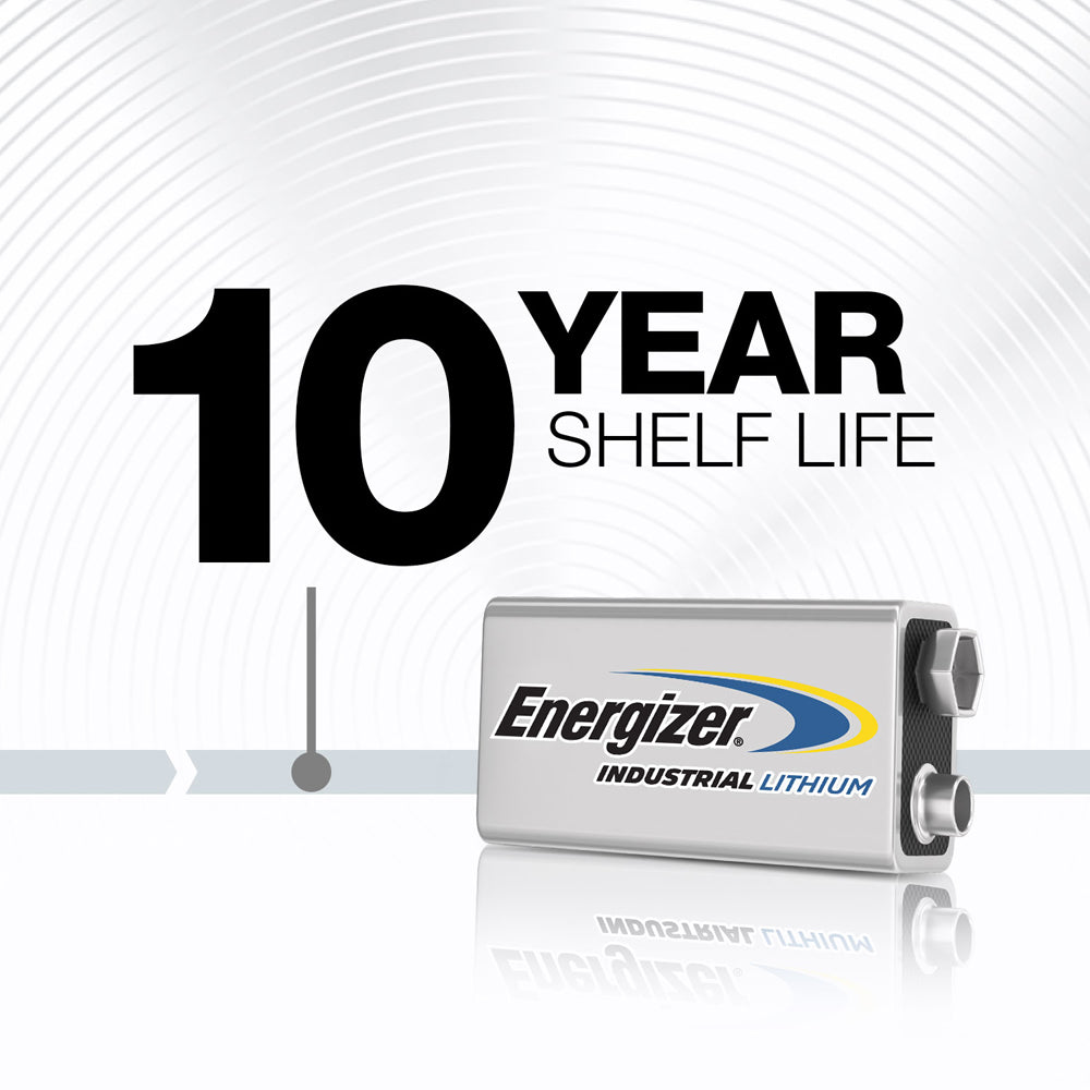 Energizer® LN522 Industrial Lithium 9V Battery - each