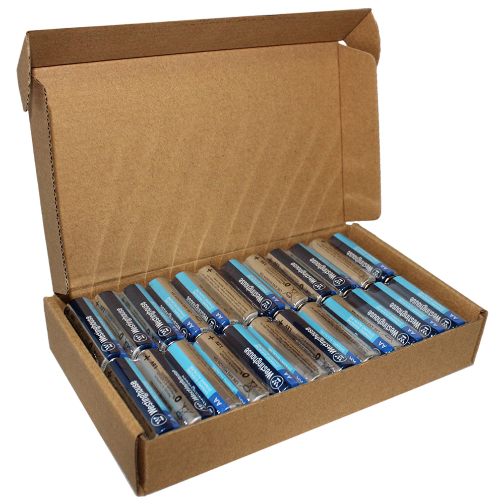 LR06-CB48 - Westinghouse AA Dynamo Alkaline Batteries - Box of 48