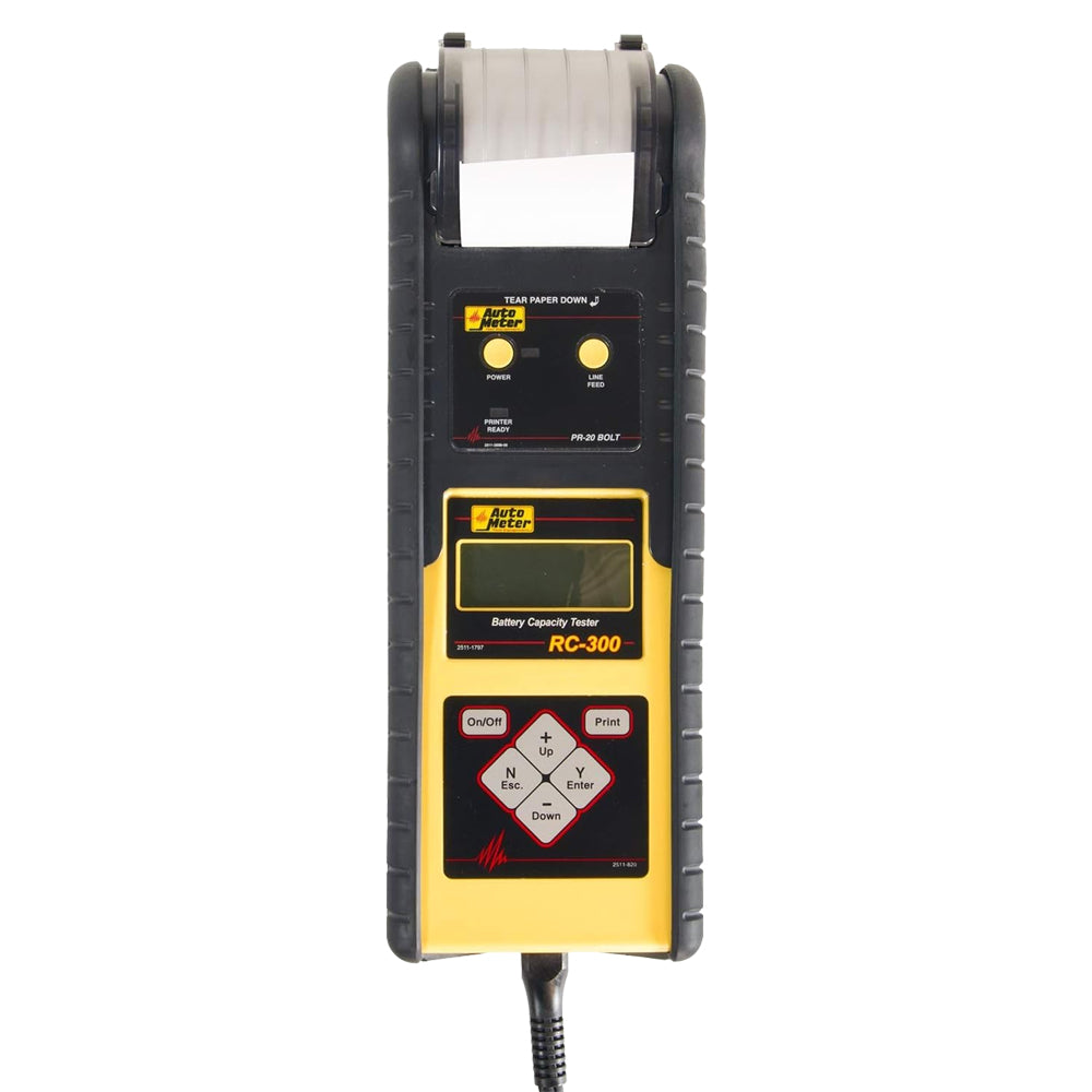 AutoMeter RC-300PR Technician Grade Handheld RC-300 Tester with PR-20 Printer