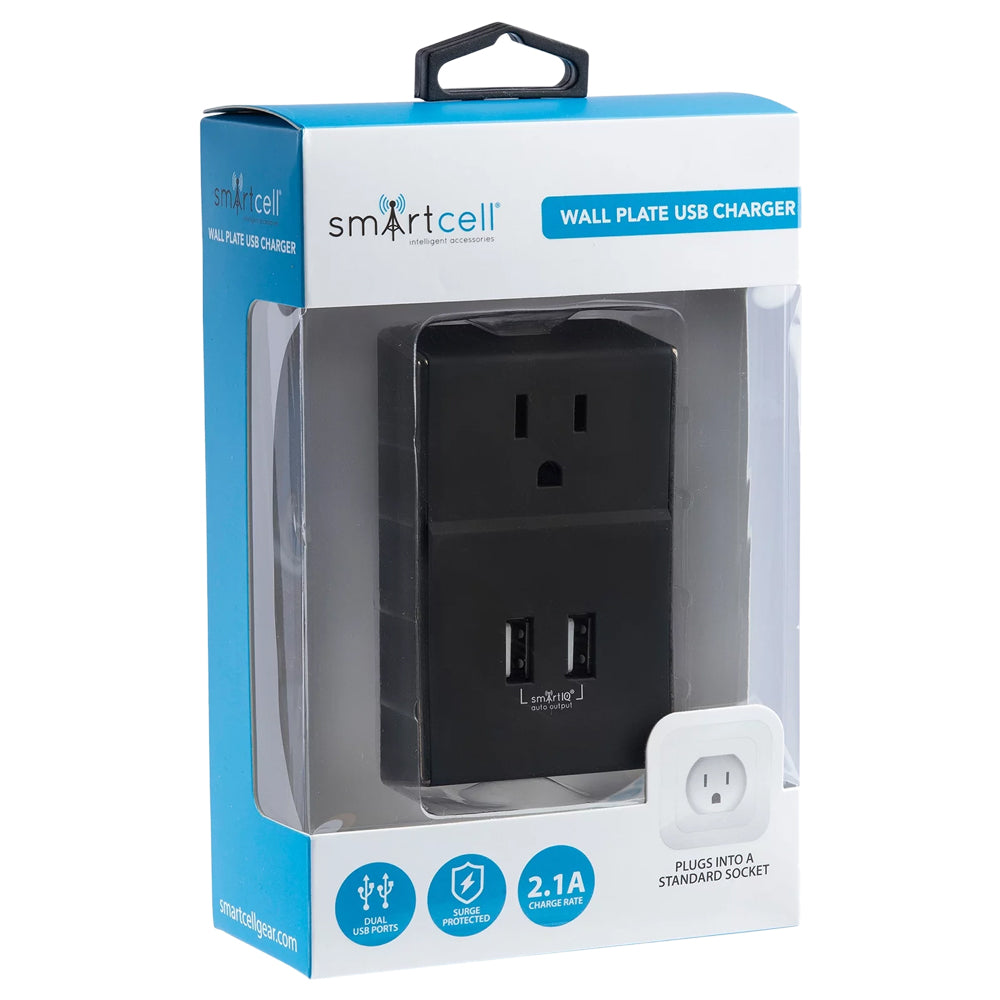 SmartCell SC20211 Wall Plate USB Charger