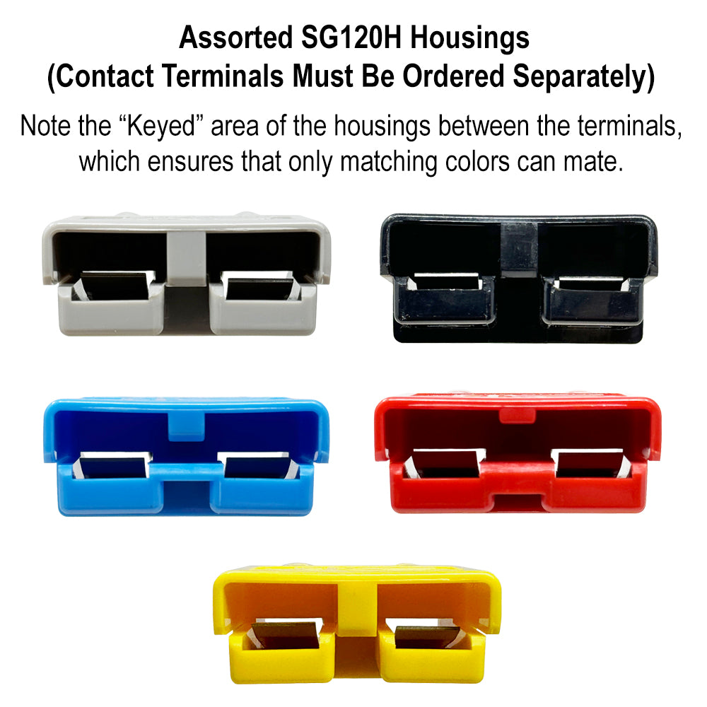SED® 120A Industrial Connector Housing - Anderson SB120 Compatible