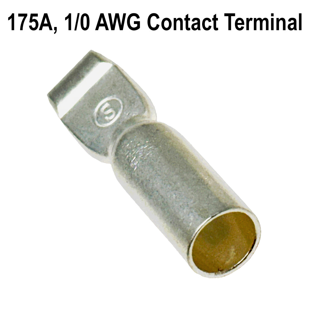 SED® 175A Contact Terminal for Industrial Connectors, Multiple Wire Sizes - Compatible with Anderson SB175 Connectors