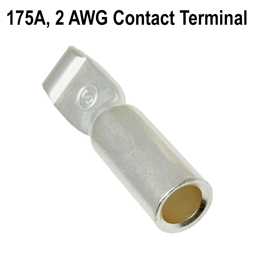 SED® 175A Contact Terminal for Industrial Connectors, Multiple Wire Sizes - Compatible with Anderson SB175 Connectors