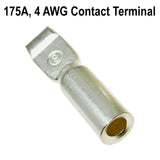 SED® 175A Contact Terminal for Industrial Connectors, Multiple Wire Sizes - Compatible with Anderson SB175 Connectors