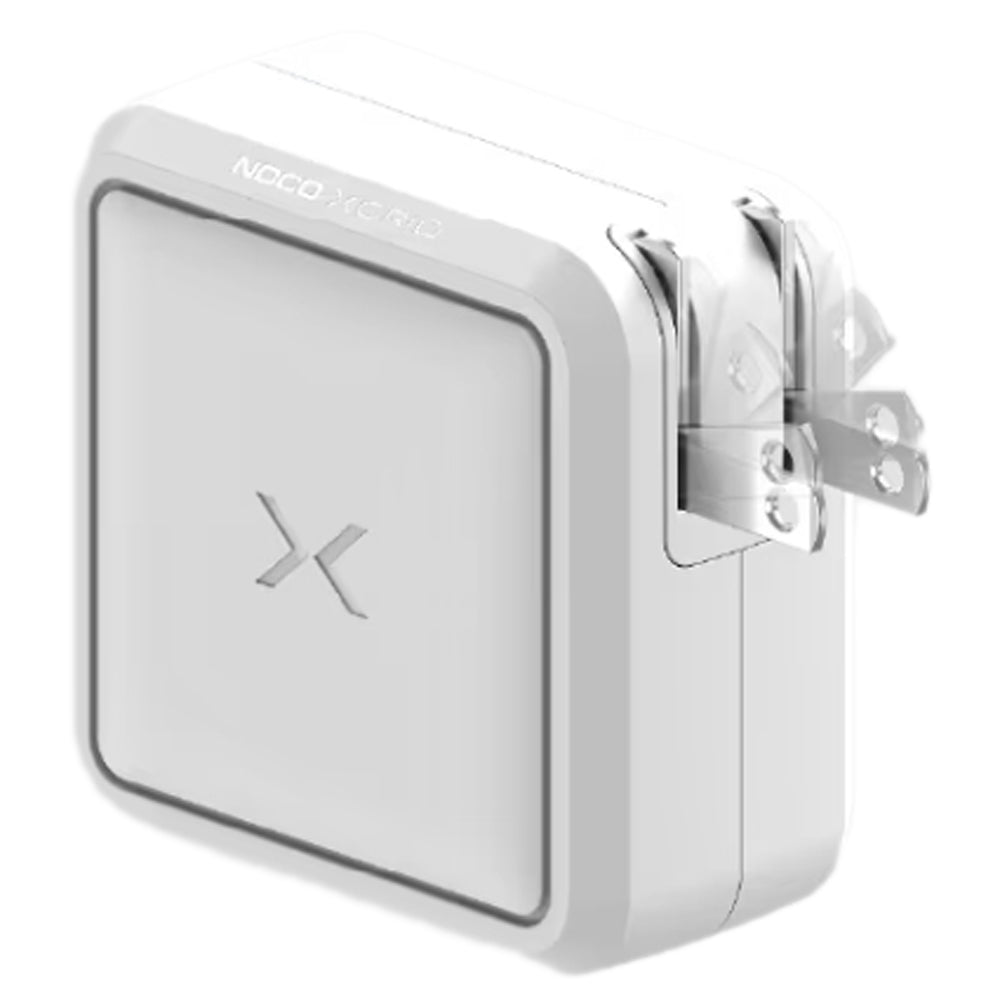 NOCO X100W - 100W 2-Port USB-C Charger with GaN Fast Charging - White