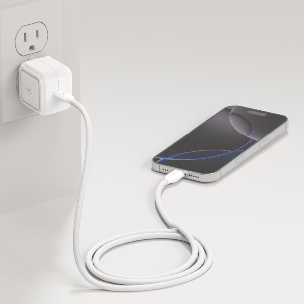 NOCO X30W - 30W Single-Port USB-C Charger with GaN Fast Charging - White