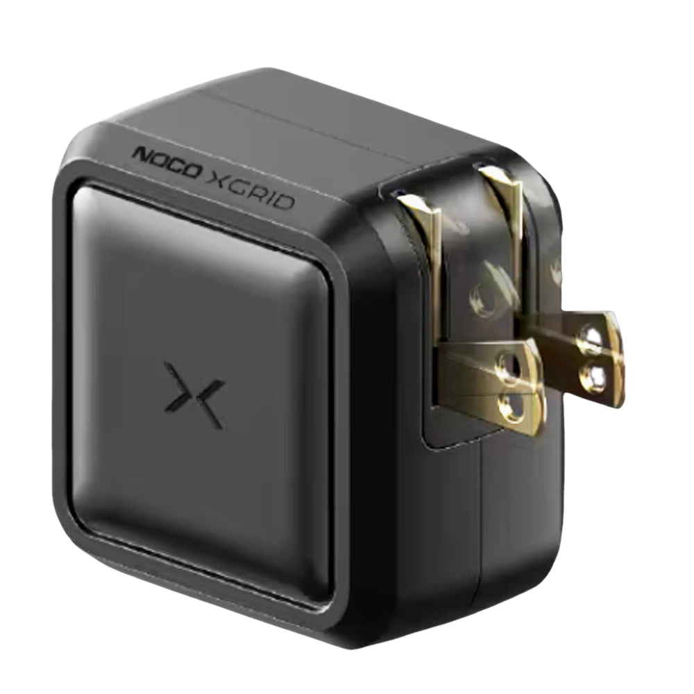 NOCO X65B - 65W 2-Port USB-C Charger with GaN Fast Charging - Black