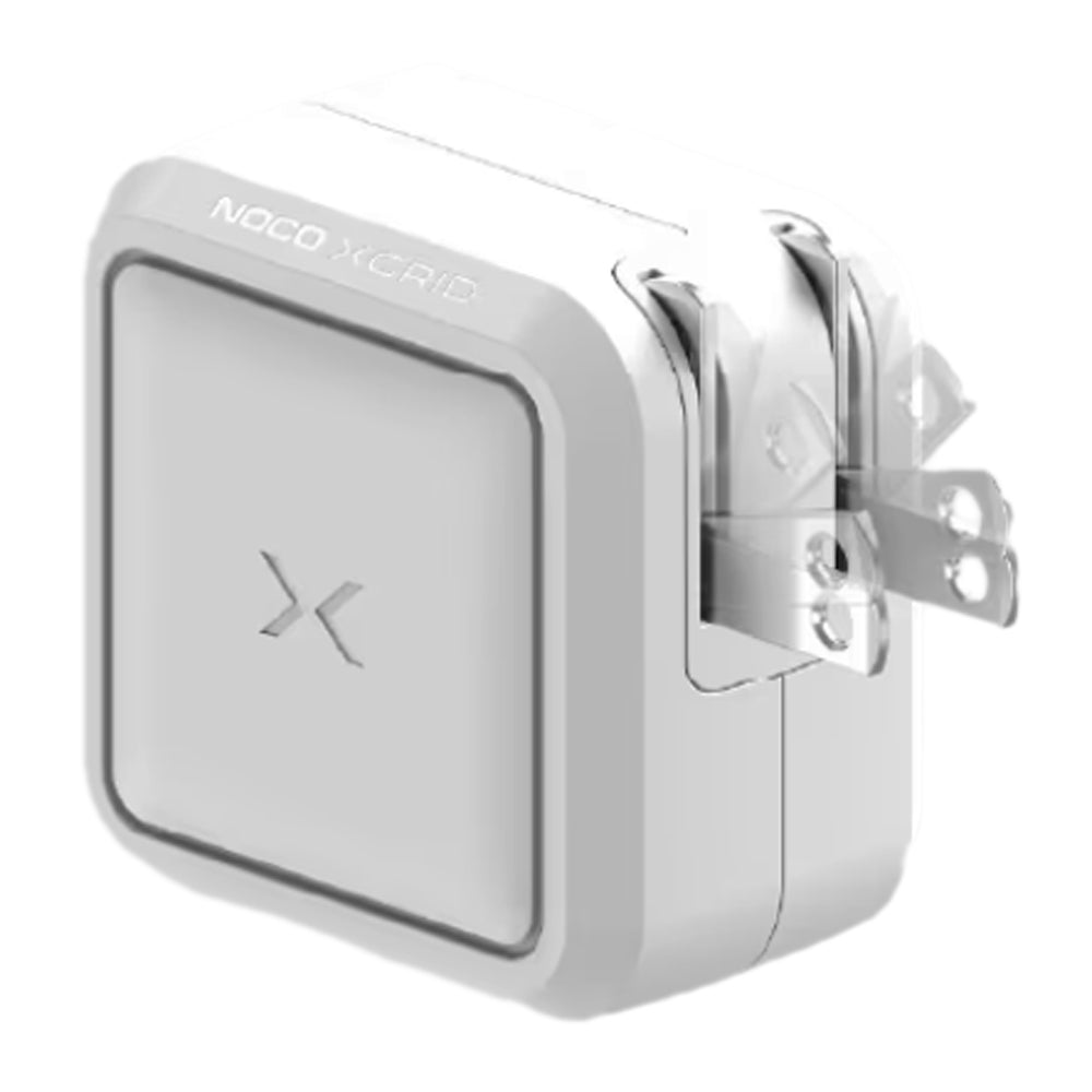 NOCO X65W - 65W 2-Port USB-C Charger with GaN Fast Charging - White