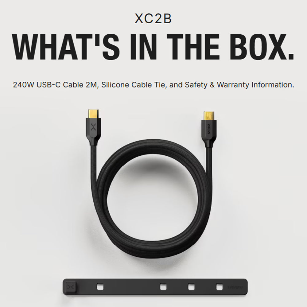 NOCO XC2B - 240W USB-C Cable, 6.5-Foot - Black