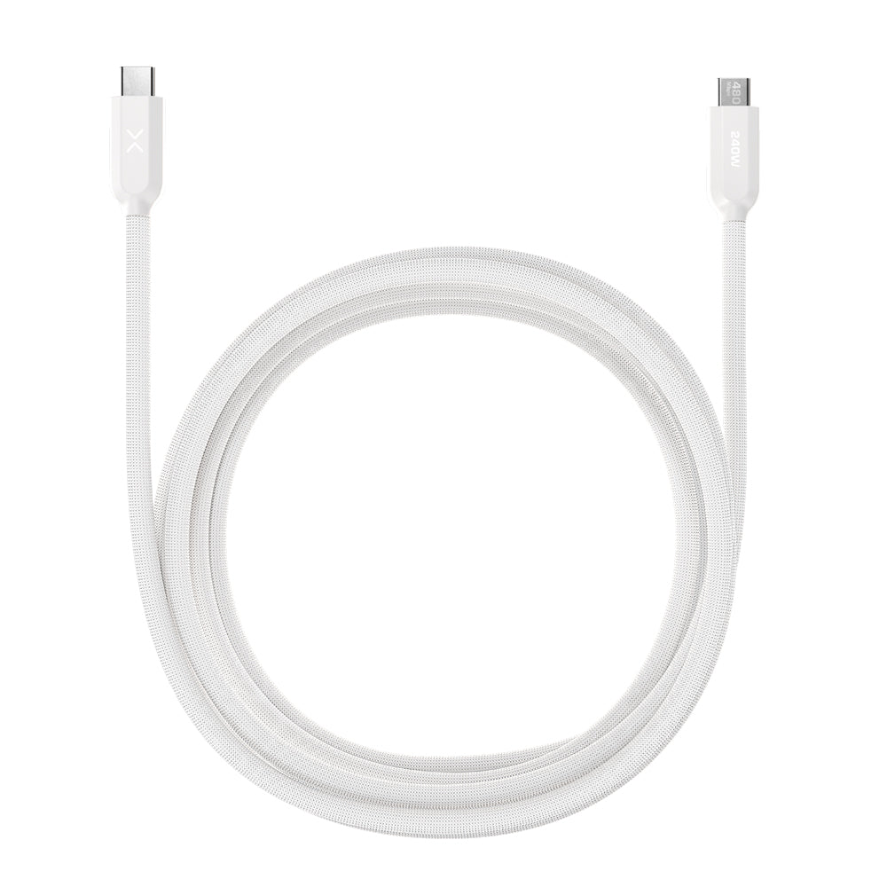 NOCO XC3W - 240W USB-C Cable, 10-Foot - White