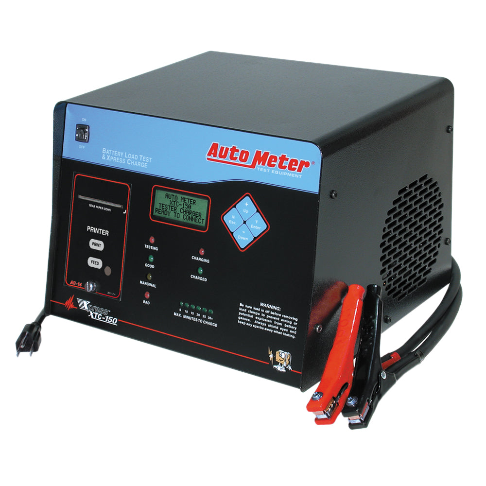 AutoMeter XTC-150 Express Automatic Battery Testing Center and Fast Ch ...