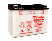 Y50-N18L-A High Perf Conv 12V MC Battery, Dry Charged 20 AH, M2218Y
