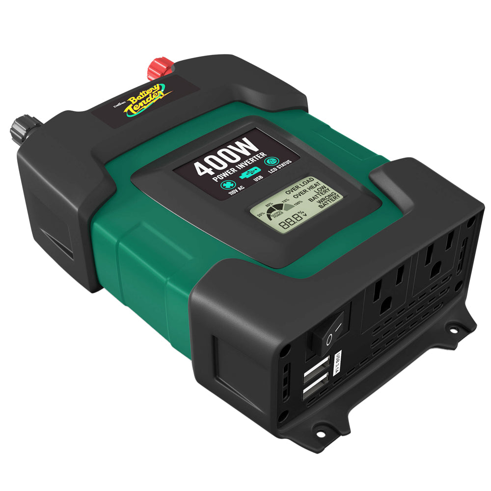 026-0003-DL-WH - Battery Tender® 12V, 400 Watt Power Inverter