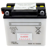 12N7-4A Conv 12V MC Battery, Dry Charged 7 AH, M2274A