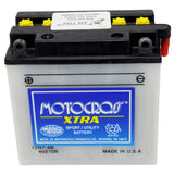 12N7-4B Conv 12V MC Battery, Dry Charged 7 AH, M2270B