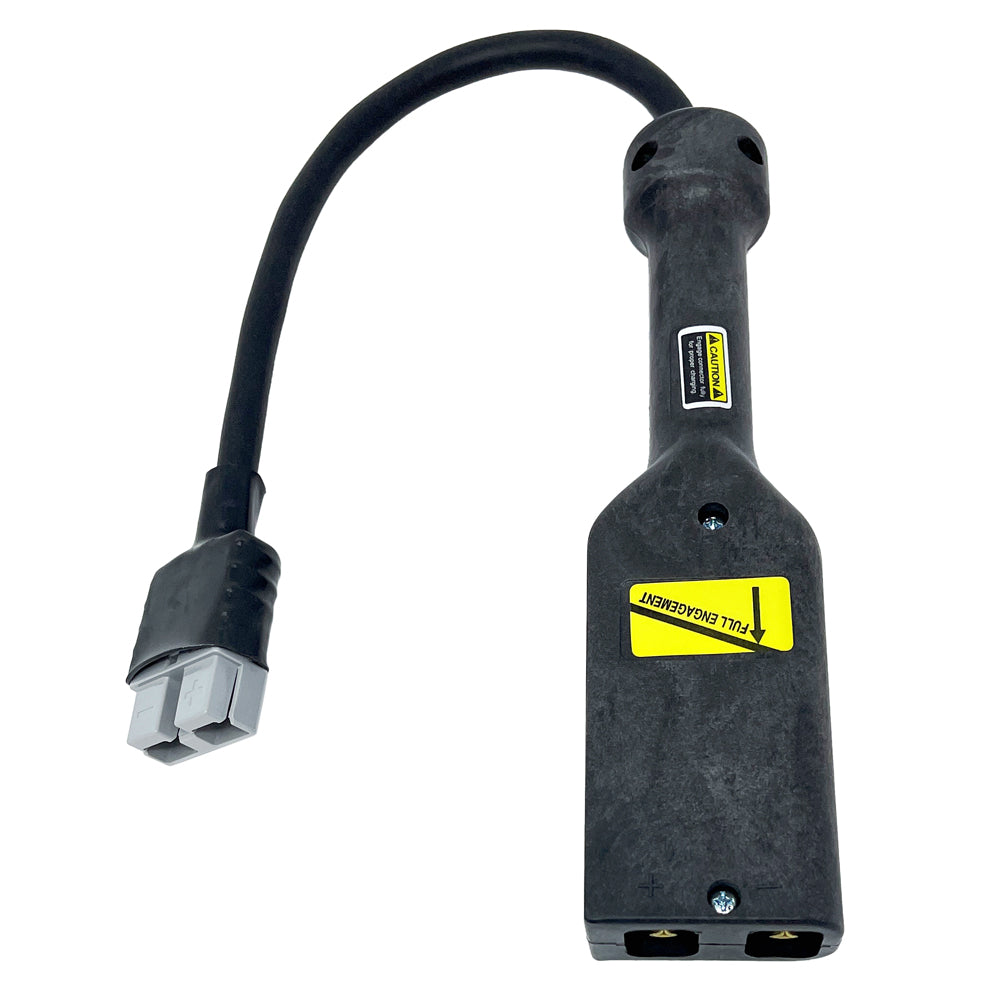 206000089 - Schauer Golf Car Charger Adapter - SB50 Gray to