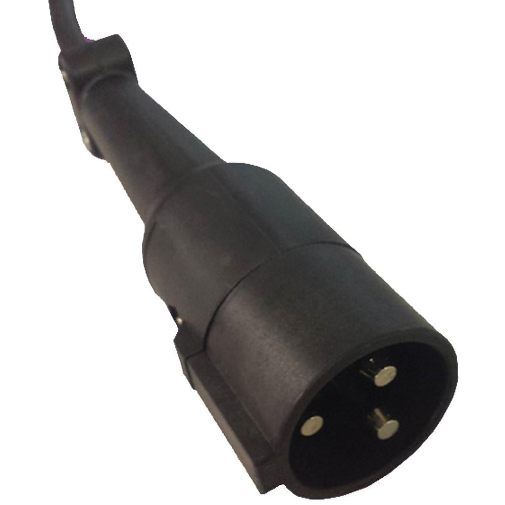 207000097 - Schauer Golf Car Charger Adapter - SB50 Gray to Star Car 48V 3-Pin (Black)