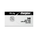 Energizer 346 Silver Oxide Button Cell, 1.55V Low Drain - ea (5 per strip)