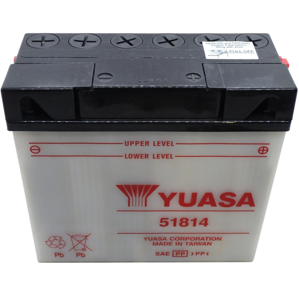 51814 High Perf Conv 12V MC Battery, Dry Charged 19 AH*, M2219B