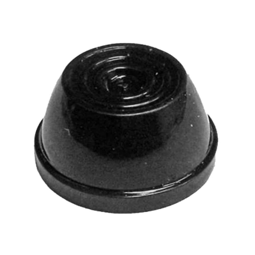 609081 - Axle Cap Nut, Push-On 3/8" Decorative Black Plastic Pal Nut