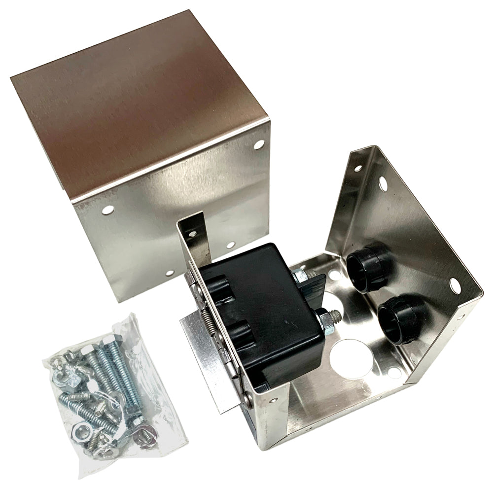 610322 - Associated Eqpt Polarized Socket Box Stainless Steel — PLP ...