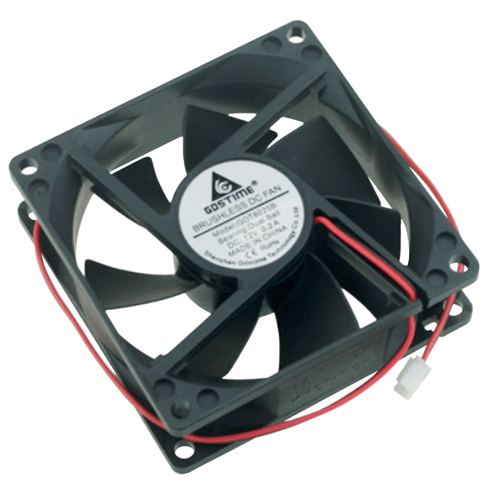 696010 - Fan, 12V DC 80x80x25mm - Replaces Schumacher 12V DC fans