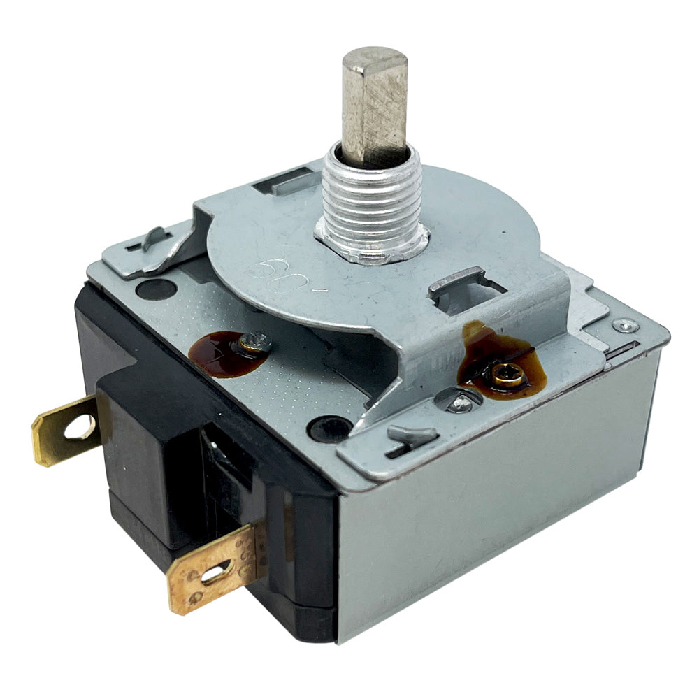 697060A - Timer Kit - Mechanical 60 Minute NO HOLD, 1/4" (6 MM) D-Shaft, 3/8" Threaded Sleeve Panel Mount