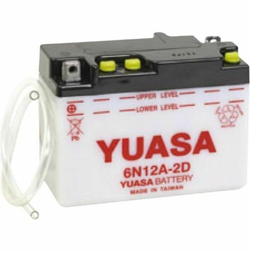 6N12A-2D Conv 6V MC Battery, Dry Charged 12 AH, M2612D