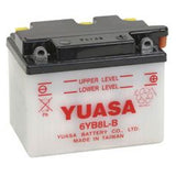 6YB8L-B Conv 6V MC Battery, Dry Charged 8 AH, M268LB