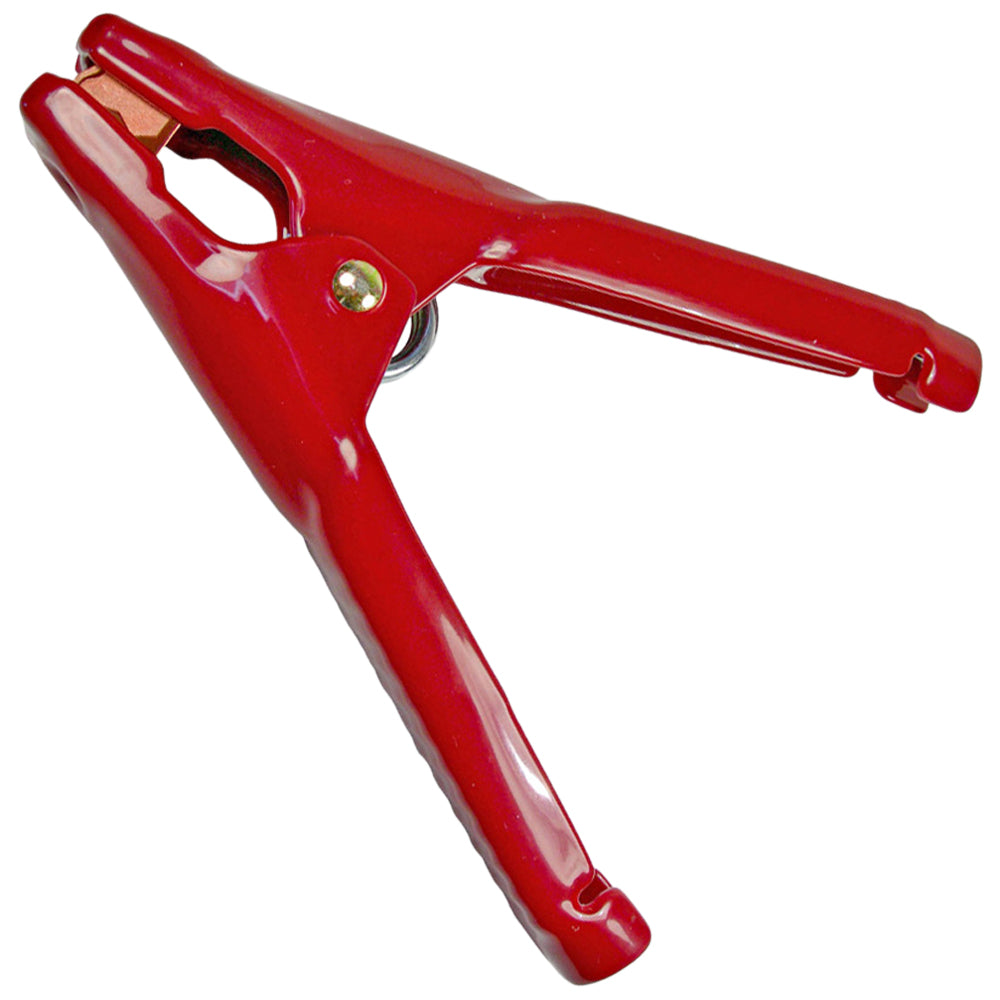 7012 - Heavy-Duty Insulated Red Booster Cable & Battery Charger Clamp, with 500A Isolated Copper Jaw