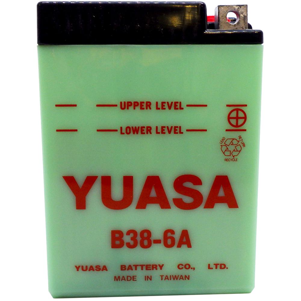 B38-6A Conv 6V MC Battery, Dry Charged 13 AH, M2614J