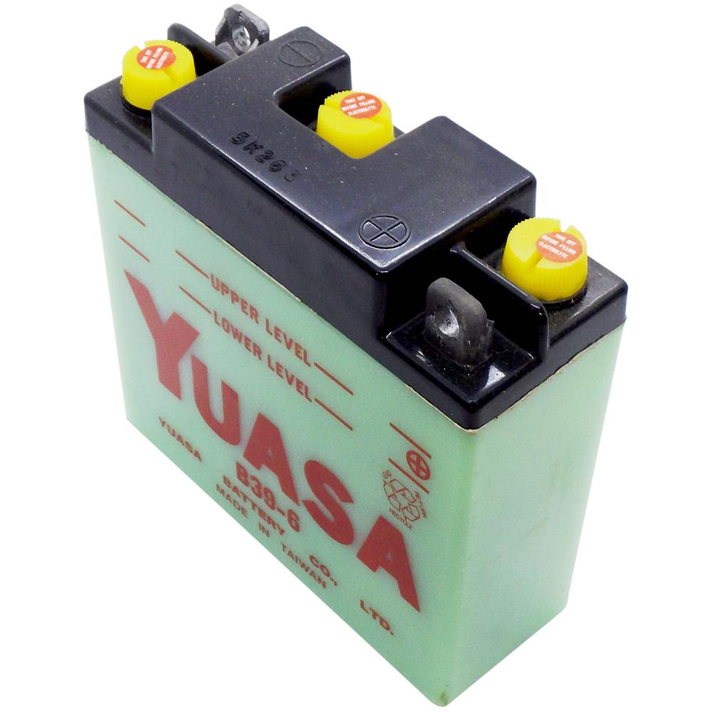 B39-6 Conv 6V MC Battery, Dry Charged  7 AH, M2670J