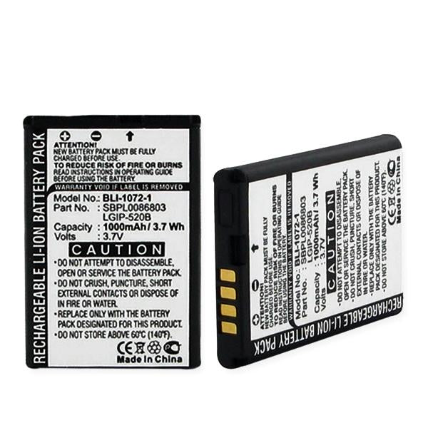 Cell Phone Battery - LG VX8350 LI-ION 1000mAh  / BLI-1072-1 / CEL-VX8350