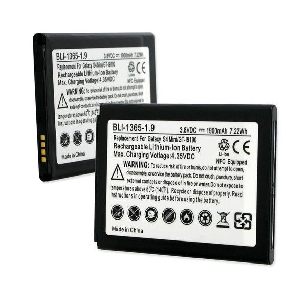 Cell Phone Battery SAMSUNG GALAXY S4 MINI GT-I9190 1900mAh