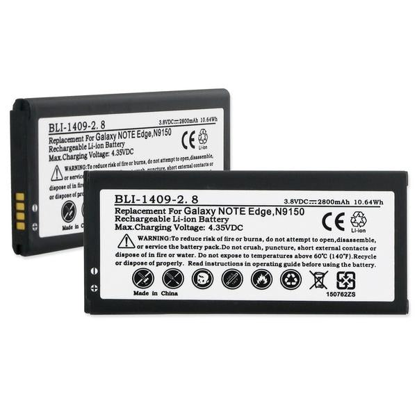 Cell Phone Battery - SAMSUNG GALAXY NOTE EDGE N9510 3.8V 2.8Ah LI-ION BATTERY W/NFC  / BLI-1409-2.8 / CEL-N9150