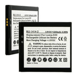 Cell Phone Battery - NOKIA BV-L4A 3.8V 2200mAh LI-ION BATTERY  / BLI-1414-2 / CEL-LUM830