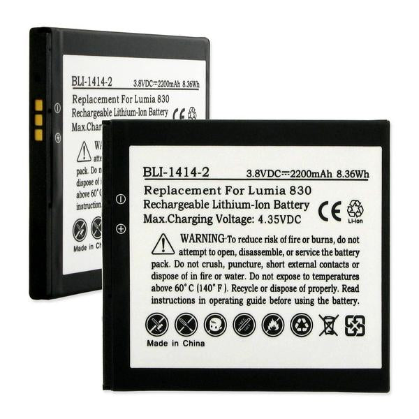 Cell Phone Battery - NOKIA BV-L4A 3.8V 2200mAh LI-ION BATTERY  / BLI-1414-2 / CEL-LUM830