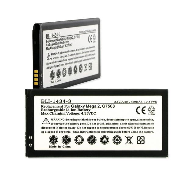 Cell Phone Battery - SAMSUNG EB-BG750BBC 3.8V 2750mAh LI-ION BATTERY  / BLI-1434-3 / CEL-SMG750