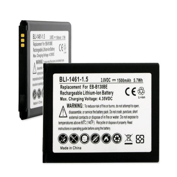 Cell Phone Battery - SAMSUNG EB-B130BE 3.8V 1500mAh LI-ION BATTERY  / BLI-1461-1.5 / CEL-G313NFC