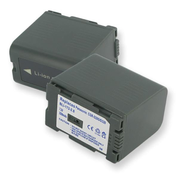 Video Battery - PANASONIC CGR-D320 L-ION 3.0Ah  / BLI-172-2.8 / CAM-320