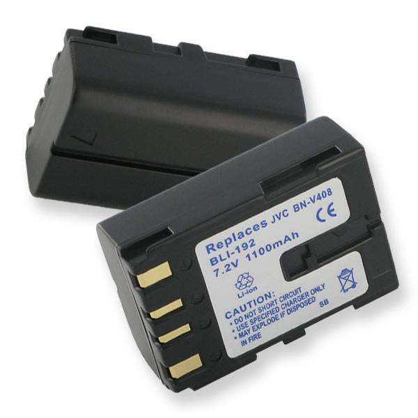 Video Battery - JVC BN-V408 LI-ION 1100mAh  / BLI-192 / CAM-408