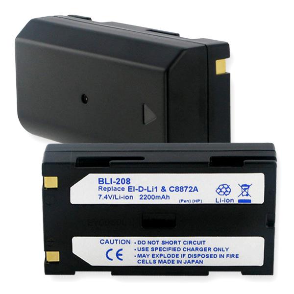 Digital Battery - PENTAX D-Li1 LI-ION 2200mAh  / BLI-208 / CAM-DLI1